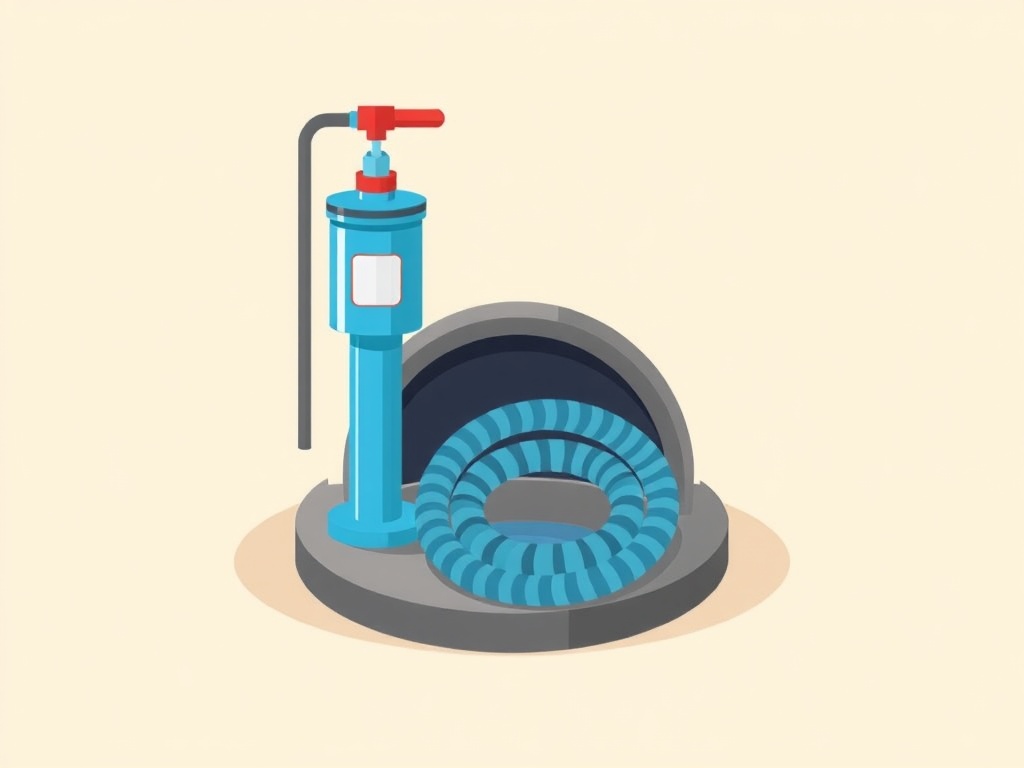 Nettoyage d'une canalisation bouchée à Cusset