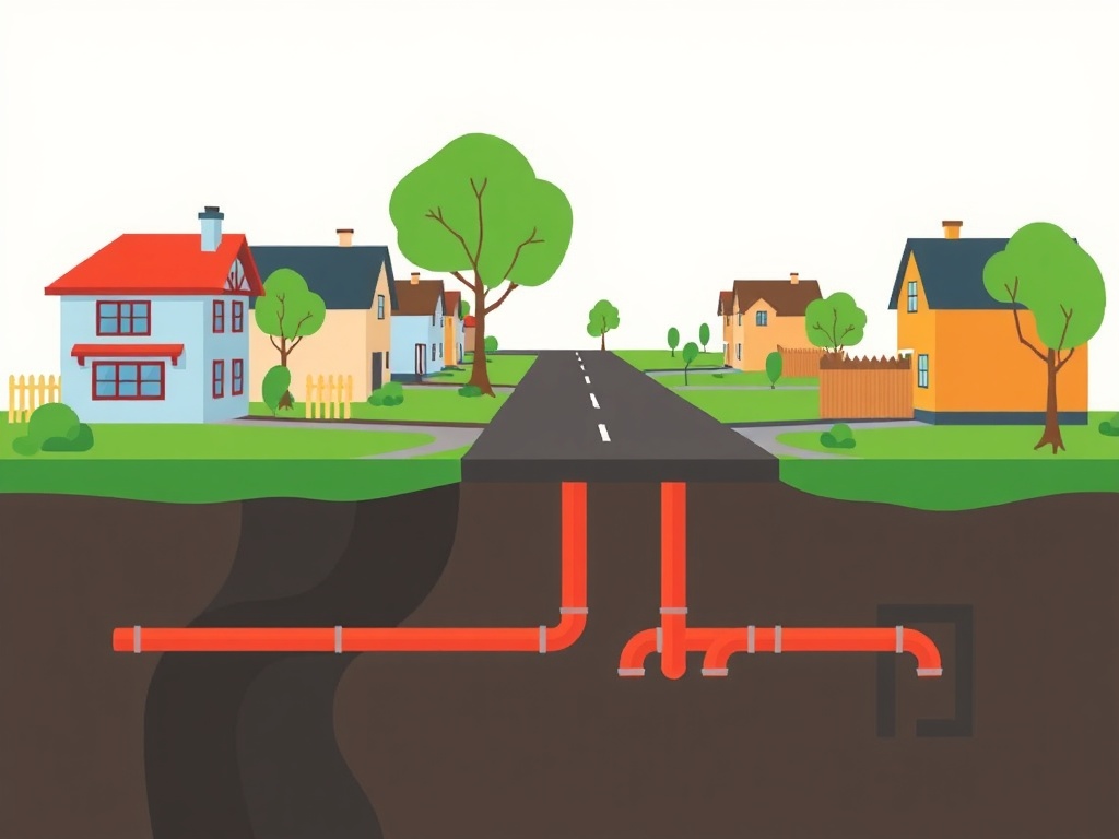Hydrocurage haute pression d'une canalisation à Fumay