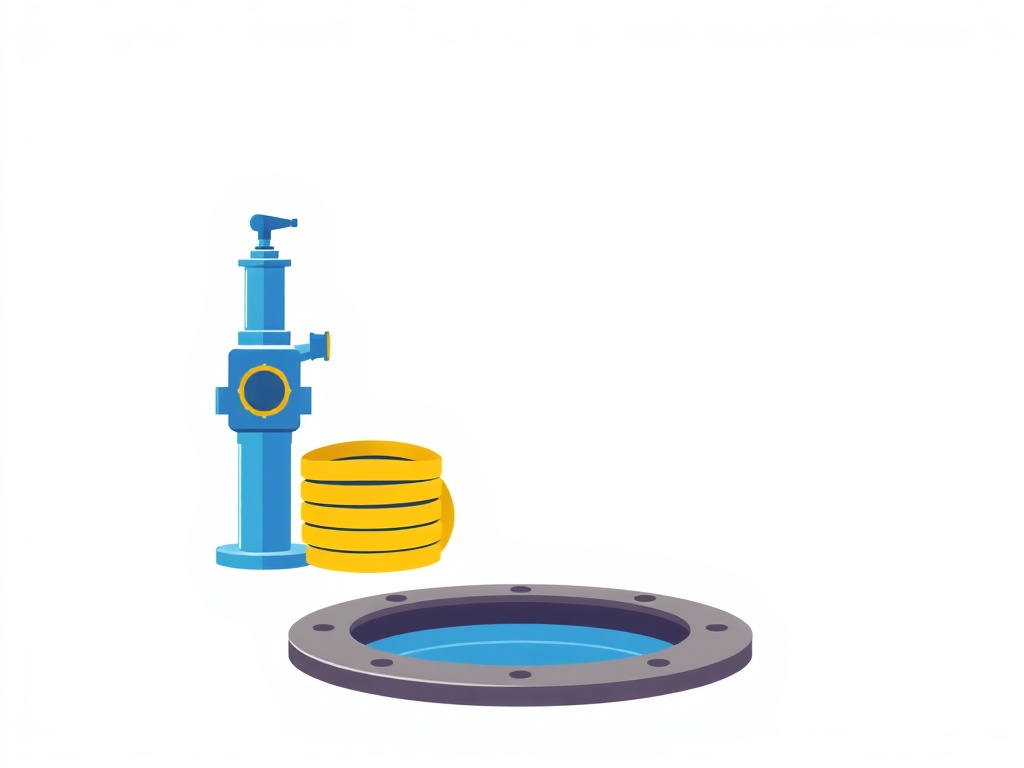 Hydrocurage haute pression d'une canalisation à Trèbes