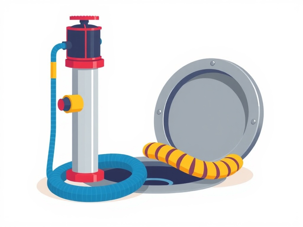 Nettoyage d'une canalisation bouchée à Commentry