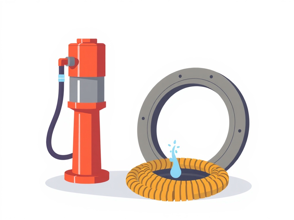 Nettoyage d'une canalisation bouchée à Givet